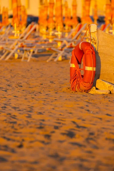 stock image Beach in Rodi Garganico, Apulia, Italy