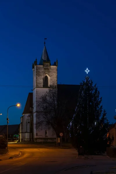 Iglesia Pouzdrany Moravia Del Sur República Checa — Foto de Stock