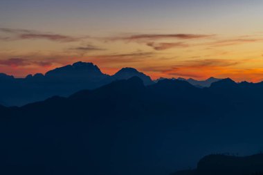 Giau Pass (Passo Giau), Dolomites Alps, Güney Tyrol, İtalya