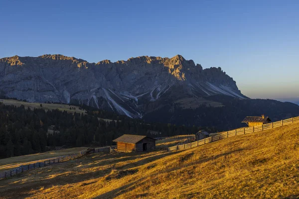 Peitlerkofel Mountain Dolomiti Κοντά Στο San Martin Tor South Tyrol — Φωτογραφία Αρχείου