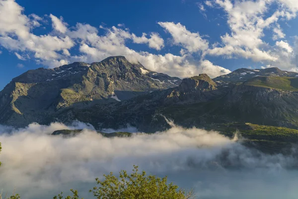 Landskap Nära Lac Mont Cenis Savoy Frankrike — Stockfoto
