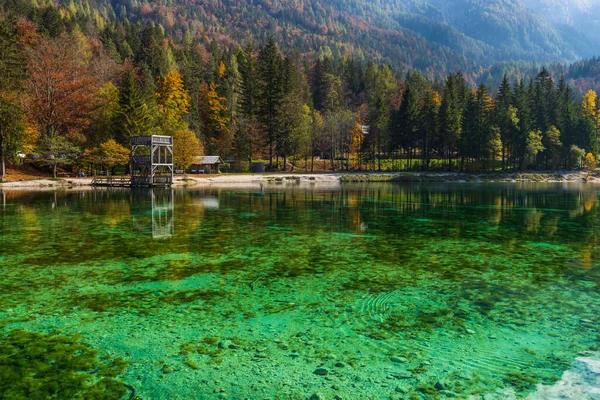 Jasna Pond Kranjska Gora Triglavski National Park Slovenia — ストック写真