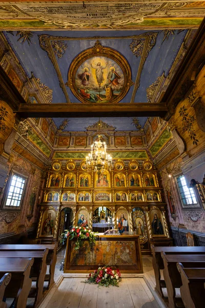 Iglesia San Paraskevi Sitio Unesco Kwiaton Voivodato Polonia Menor Polonia —  Fotos de Stock