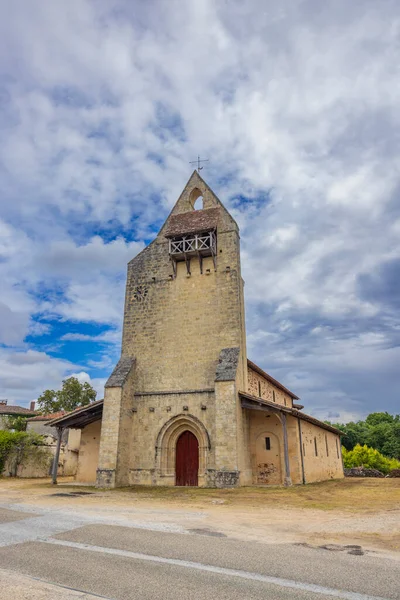 Eglise Saint Andre Lucmau Gironde Departement Aquitaine Francie — Stock fotografie