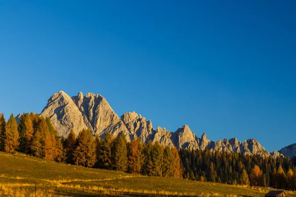 Landschap Bij Sella Razzo Sella Rioda Pas Karnische Alpen Friuli — Stockfoto