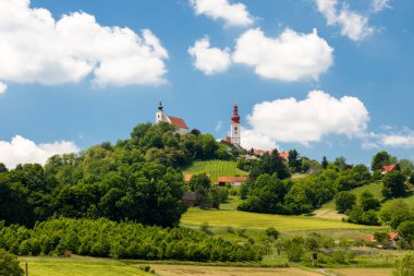 Styria, Avusturya 'daki Straden kasabası ve şarap bağları