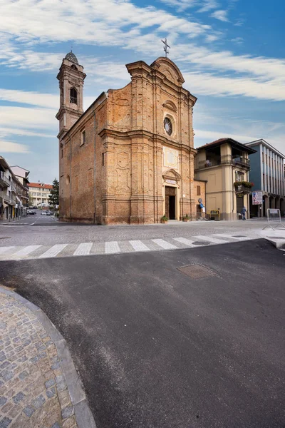 Église San Bernardino Canale Piémont Italie — Photo