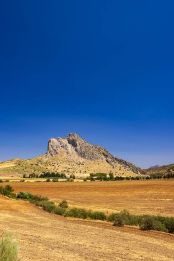 Natural monument The Lovers near Antequera, Malaga, Spain