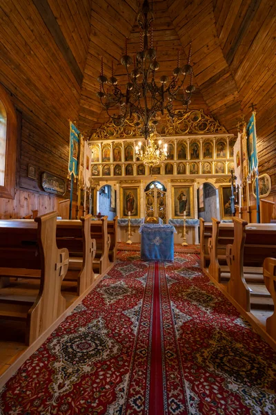 Church Kozmu Damiana Unesco Site Vysny Komarnik Slovakia — Fotografia de Stock
