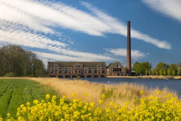 Woudagemaal Largest Steam Pumping Station Ever Built World Unesco Site — Stock Photo, Image