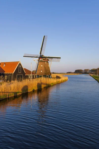 Otter Windmühle Bei Alkmaar Niederlande — Stockfoto
