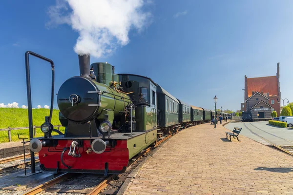 Steam Locomotive Medemblik Noord Holland Netherlands — ストック写真