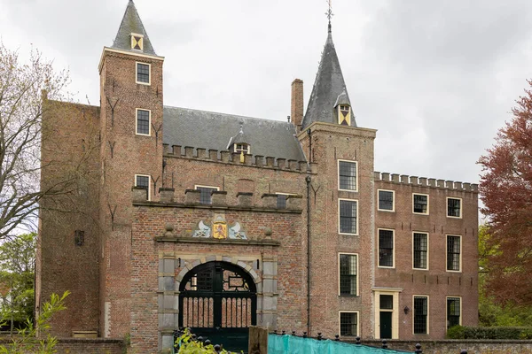 Haamstede Castle Slot Haamstede Island Schouwen Duiveland Netherlands — Stok fotoğraf