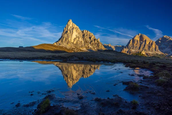 Giau Pass Passo Giau Dolomieten Alpen Zuid Tirol Italië — Stockfoto