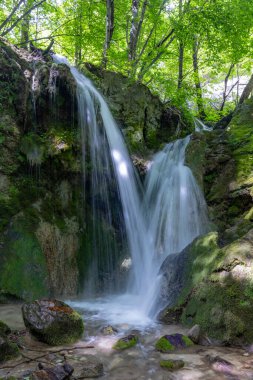 Hajsky waterfall, National Park Slovak Paradise, Slovakia