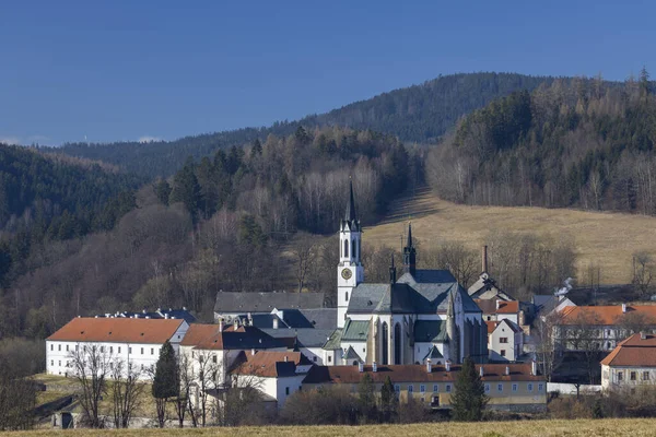 Klasztor Cystersów Vyssi Brod Czechy — Zdjęcie stockowe