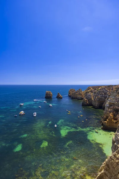 Algarves Kust Nära Lagos Portugal — Stockfoto