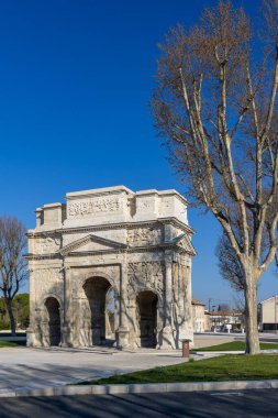 Roman triumphal arch, Orange, UNESCO world heritage, Provence, France