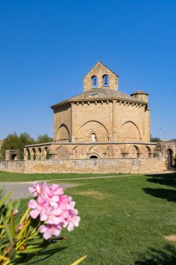 Aziz Meryem Kilisesi (Iglesia de Santa Maria de Eunate), Muruzabal, Navarre, İspanya
