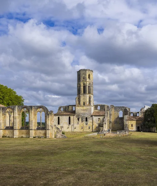 Grande Sauve Abbey Unesco Sitesi Sauve Yakınlarındaki Benedictine Manastırı Aquitaine — Stok fotoğraf