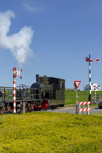 Dampflokomotive Medemblik Noord Holland Niederlande — Stockfoto