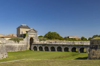 Citadel of Saint Martin on Ile de Re, Charente-Maritime, France