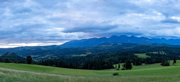 Krajina Jurgowa Vysokými Tatrami Polsko — Stock fotografie