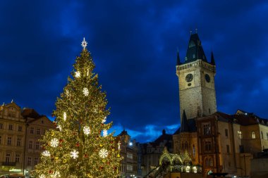 Eski Şehir Meydanı, Noel zamanı, prague, Çek Cumhuriyeti