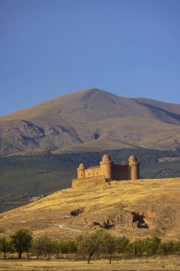 La Calahorra Şatosu Sierra Nevada, Endülüs, İspanya