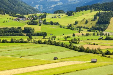 Kaprun yakınlarındaki manzara, Salzburgerland, Avusturya