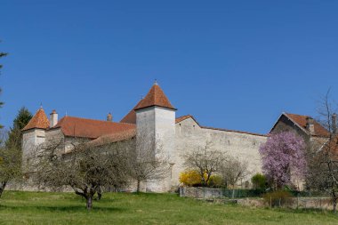 Montbozon castle, Haute-Saone, France