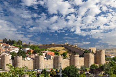 Avila 'daki Ortaçağ Duvarları, UNESCO sitesi, Kastilya ve Leon, İspanya