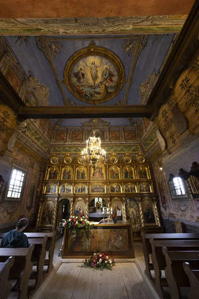 Igreja Saint Paraskevi Site Unesco Kwiaton Voivodia Polônia Menor Polônia — Fotografia de Stock