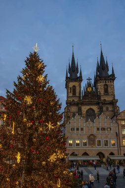 Eski Şehir Meydanı, Noel zamanı, prague, Çek Cumhuriyeti