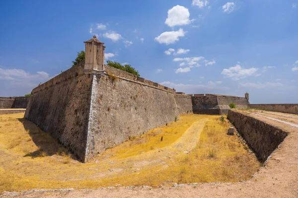 stock image Fort Santa Luzia (Forte de Santa Luzia), UNESCO World Heritage site, Alentejo, Portugal