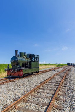 Buharlı lokomotif, Medemblik, Noord Holland, Hollanda