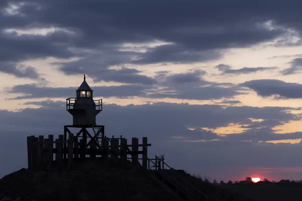 Blokzijl Lighthouse Flevoland Netherlands — Stock Photo, Image