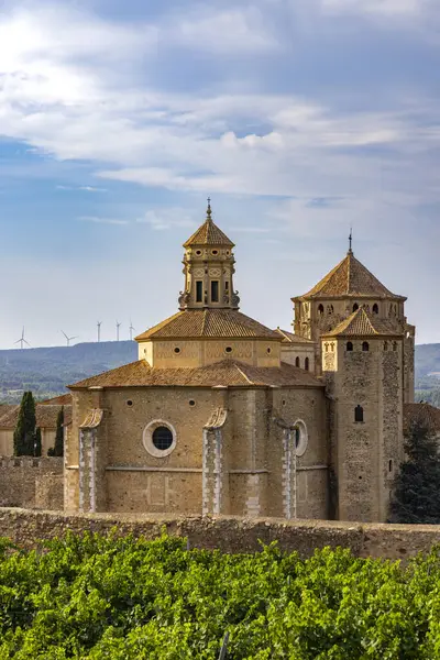 Real Abadía Santa Maria Poblet Monasterio Cisterciense Cataluña España — Foto de Stock