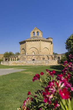 Aziz Meryem Kilisesi (Iglesia de Santa Maria de Eunate), Muruzabal, Navarre, İspanya