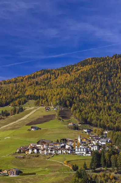 Typical Landscape San Martin Tor Dolomiti South Tyrol Italy — Stock Photo, Image