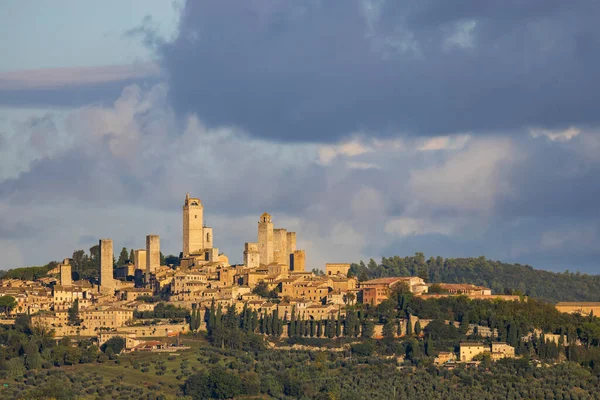 San Gimignano Unesco Site Toscana Italia — Fotografie, imagine de stoc