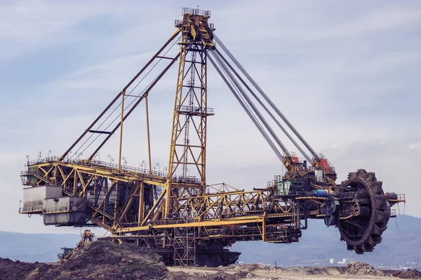Kohlebergwerk Bei Most Nordböhmen Tschechische Republik — Stockfoto