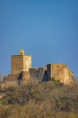 Brancion Kalesi (Chateau de Brancion), Martailly-les-Brancion, Burgundy, Fransa