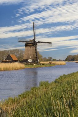 Otter windmill near Alkmaar, The Netherlands