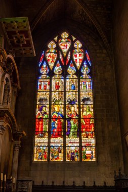 Auch Katedrali (Cathedrale Sainte-Marie d Auch), UNESCO sitesi, Midi-Pyrenees, Fransa