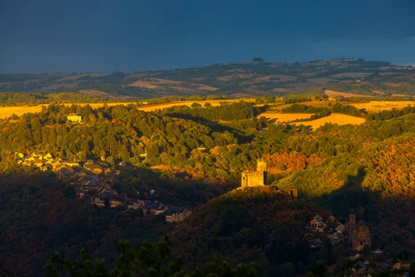 Chateau Najac Aveyron Southern France — Stock Photo, Image
