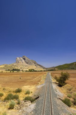 Natural monument The Lovers near Antequera, Malaga, Spain