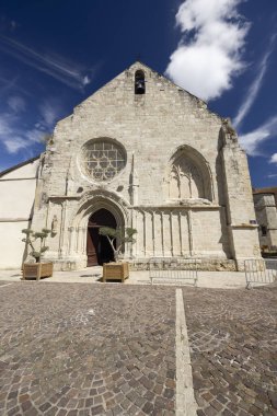 Eglise Notre-Dame de Gontaud-de-Nogaret, Gontaud-de-Nogaret, Yeni Aquitaine, Fransa