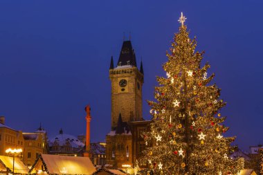 Eski Şehir Meydanı, Noel zamanı, prague, Çek Cumhuriyeti