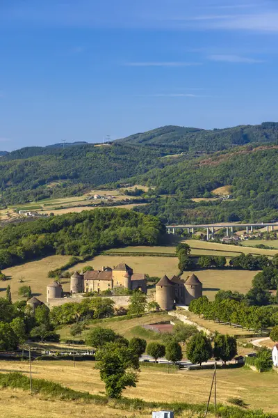 Kasteel Van Berze Chatel Departement Saone Loire Bourgondië Frankrijk — Stockfoto